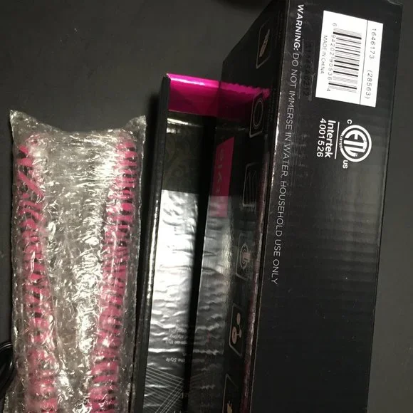 Style House pink and black Zebra Professional Styling Iron.   NIB - Picture 11 of 14